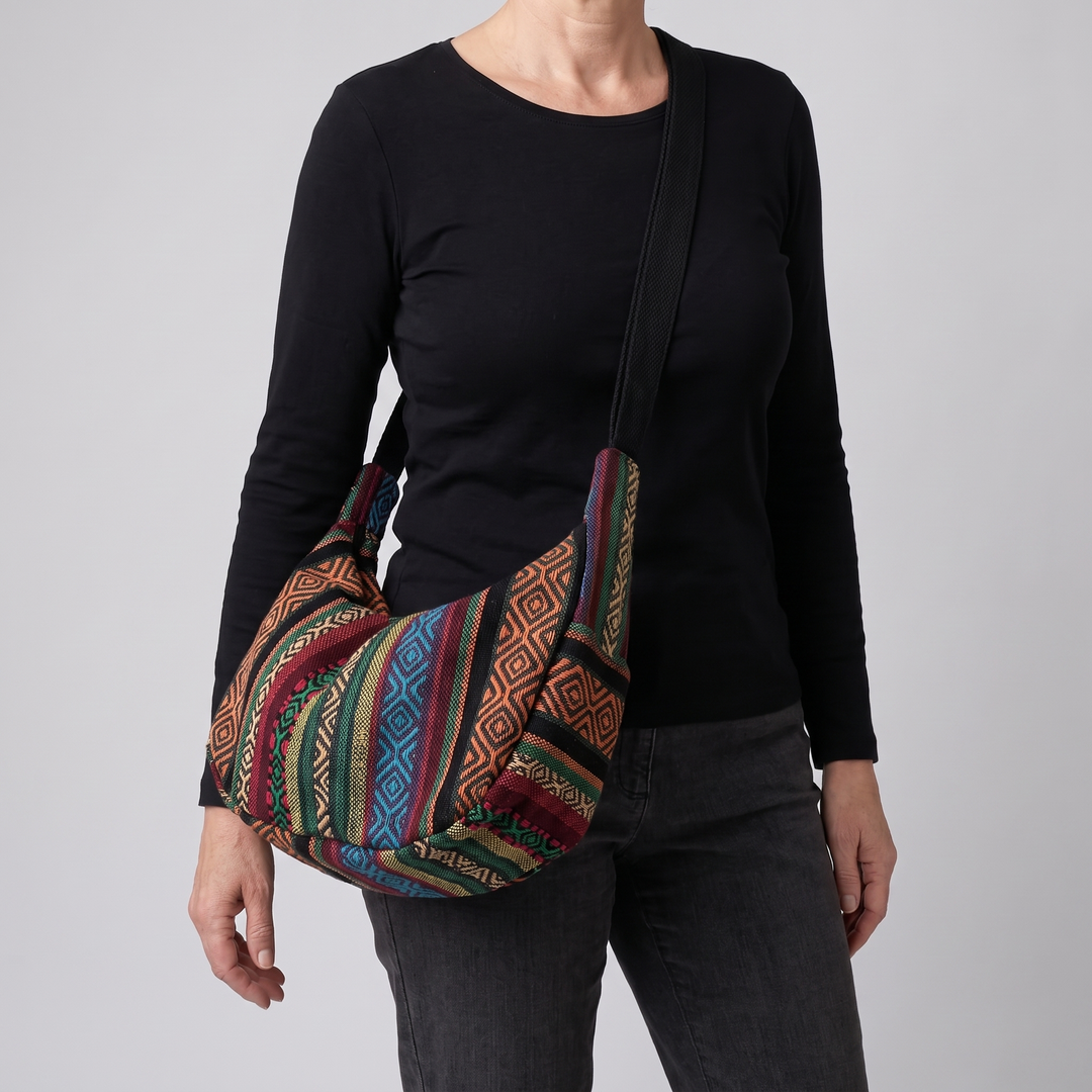 LA BOHEME PATTERNED CROSSBODY BAG