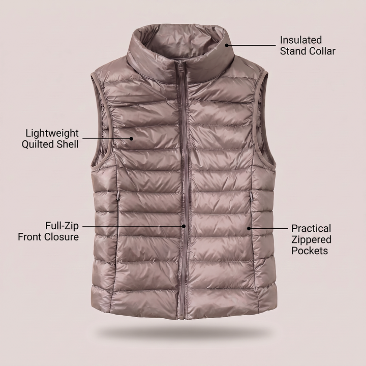 BEATRICE PACKABLE WARM VEST