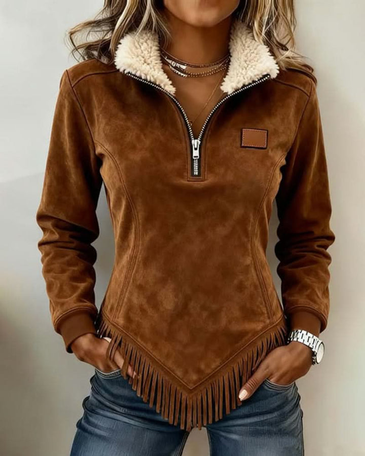 JULIAN SUEDE Jumper