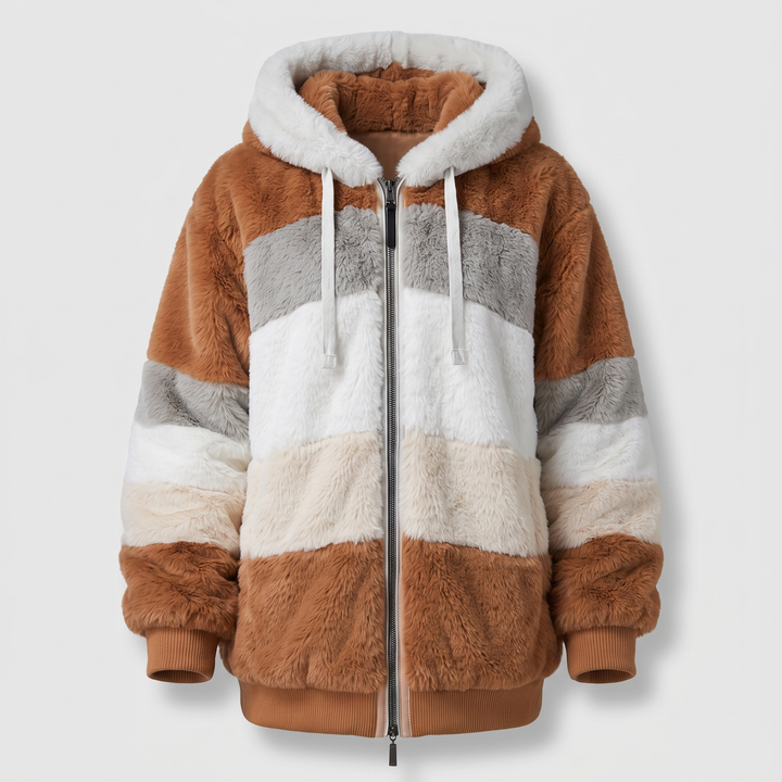 HAVENMERE FUZZY HOODED JACKET