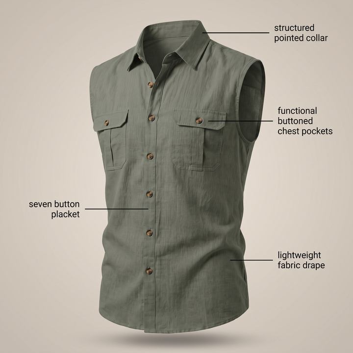 RAFFERTY CASUAL UTILITY SHIRT