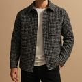 TAILORED HOUNDSTOOTH SHACKET