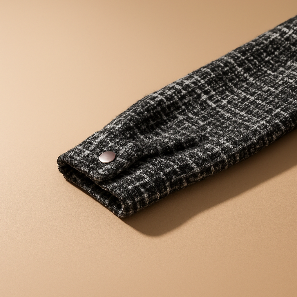 TAILORED HOUNDSTOOTH SHACKET