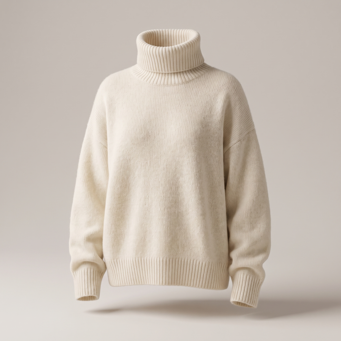 AURORA CASHMERE TURTLENECK Jumper