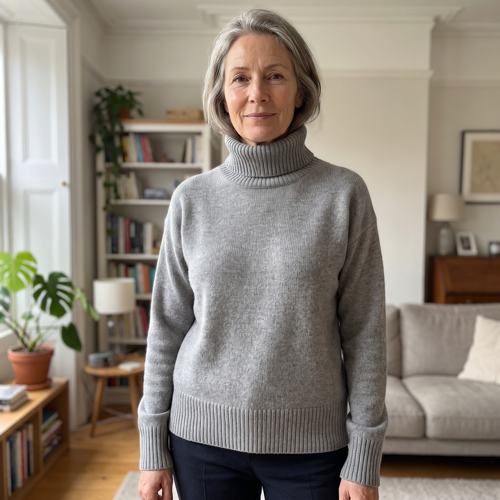 AURORA CASHMERE TURTLENECK Jumper