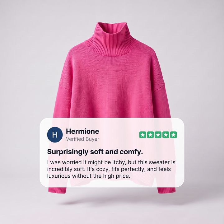 ARIA OVERSIZED TURTLENECK Jumper