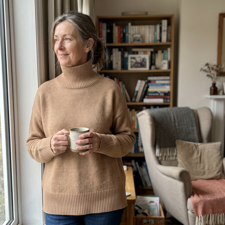 ARIA OVERSIZED TURTLENECK Jumper