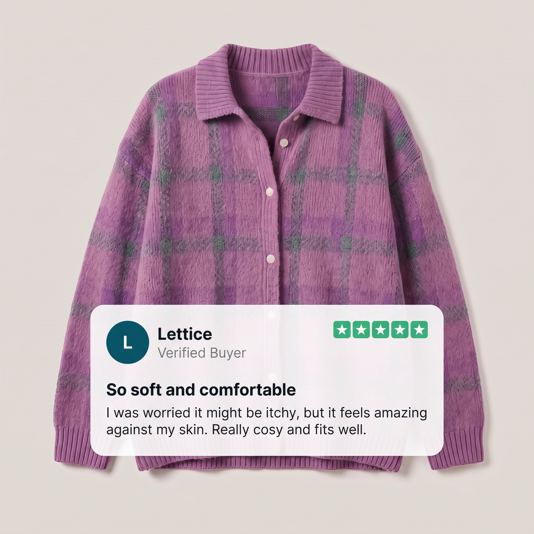 VIVIENNE RETRO CHECK Jumper