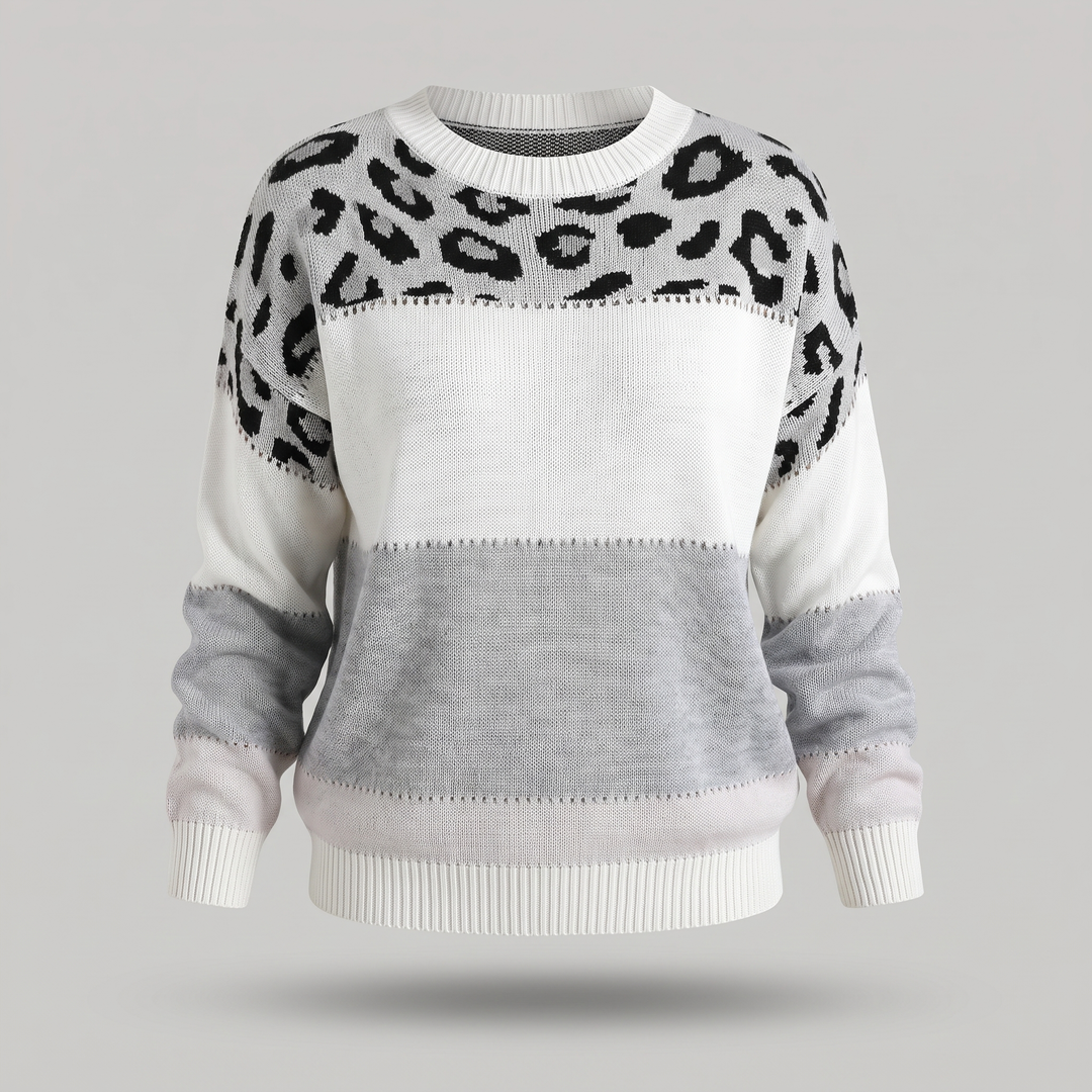 VELORA LEOPARD LUXE Jumper