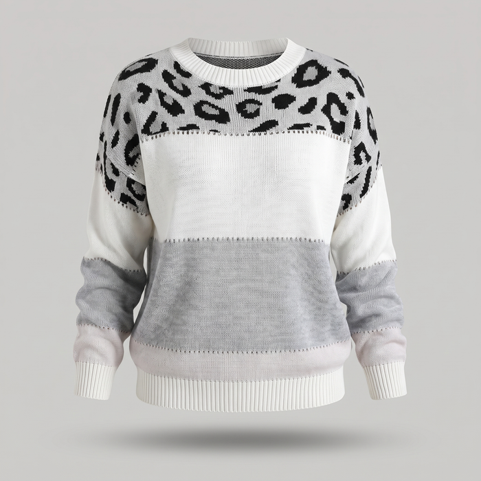 VELORA LEOPARD LUXE Jumper