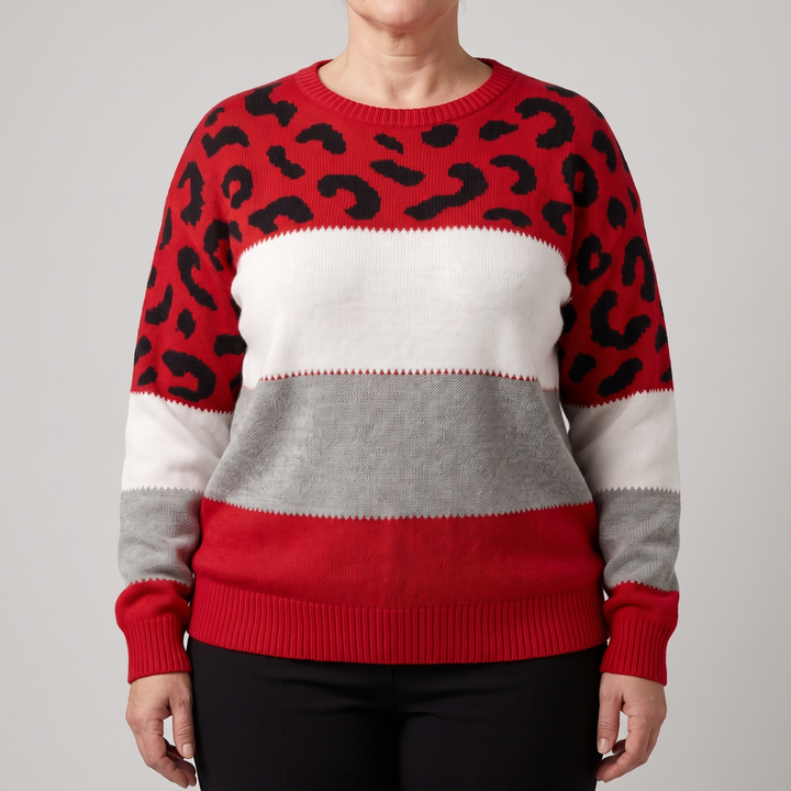 VELORA LEOPARD LUXE Jumper