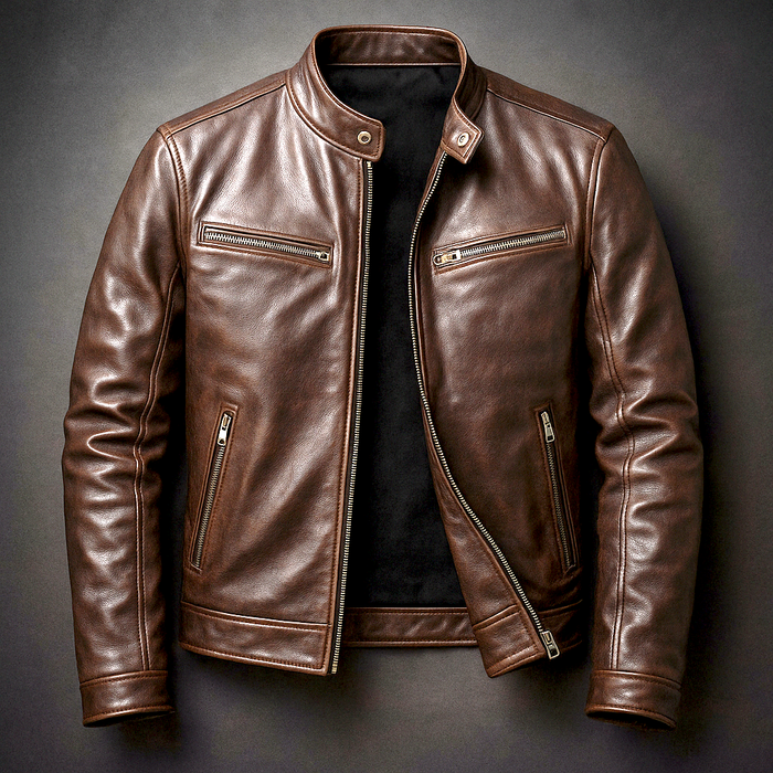 HAWTHORNE VINTAGE LEATHER JACKET