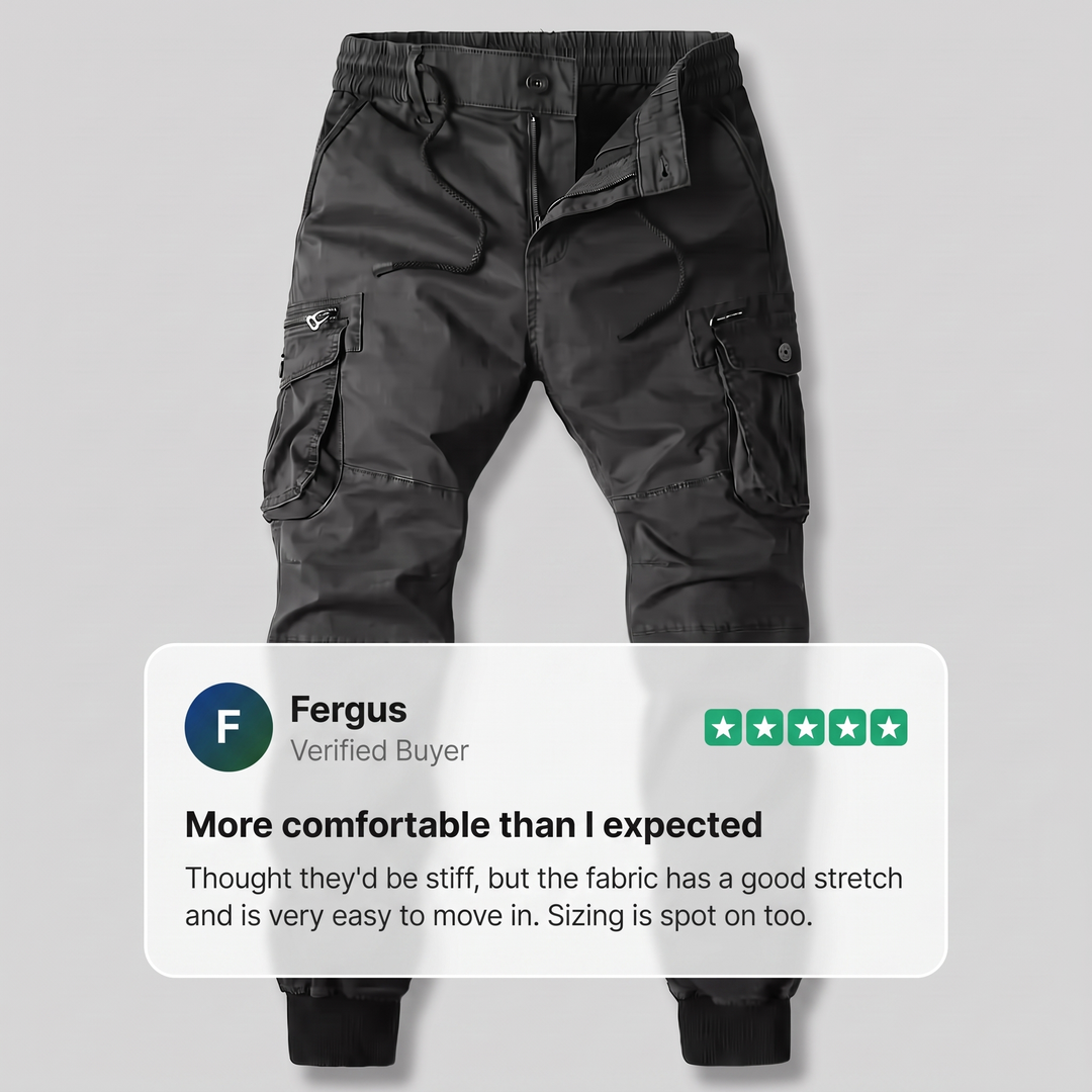 RIVINGTON UTILITY CARGO TROUSERS