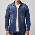 MODERN UTILITY DENIM SHIRT