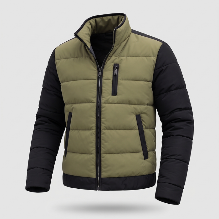 REFINED QUILTED LAYER JACKET