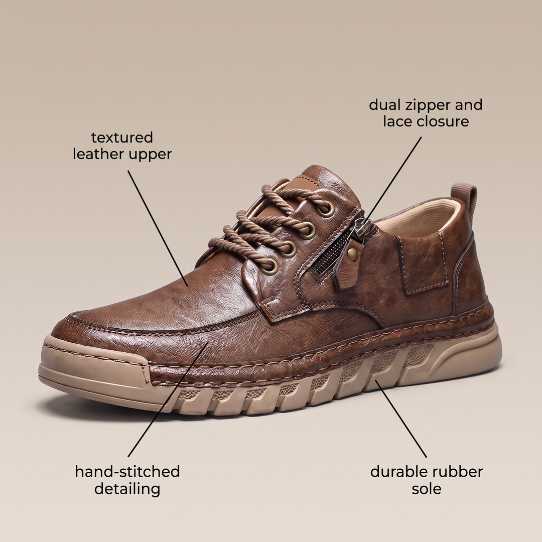CLASSIC LEATHER CASUAL TRAINERS