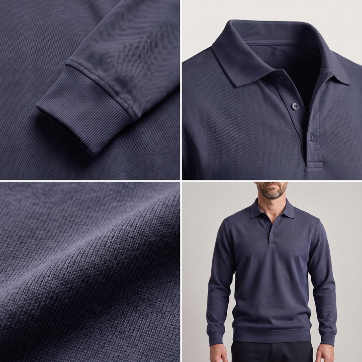 HERITAGE COTTON POLO JUMPER