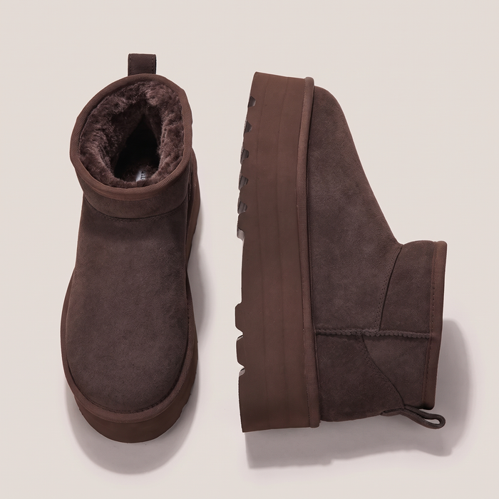 PREMIUM SHEARLING ANKLE BOOTS