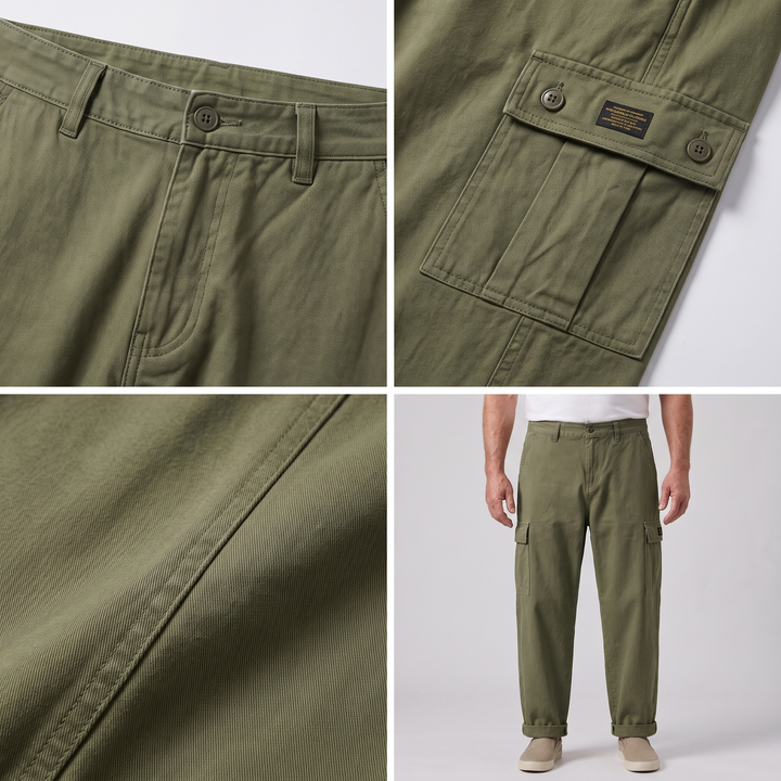 VINTAGE CARGO TrouserS