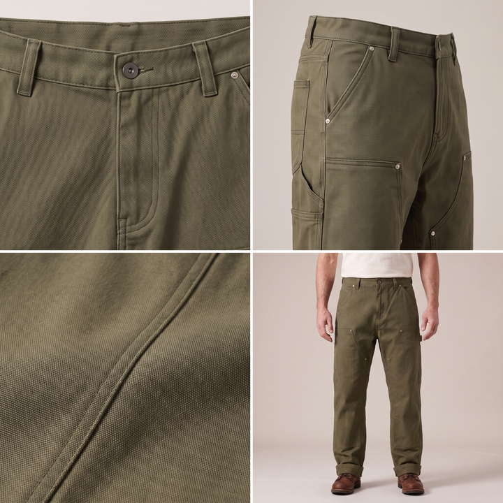 RUGGED WORKWEAR STRAIGHT-LEG UTILITY TrouserS