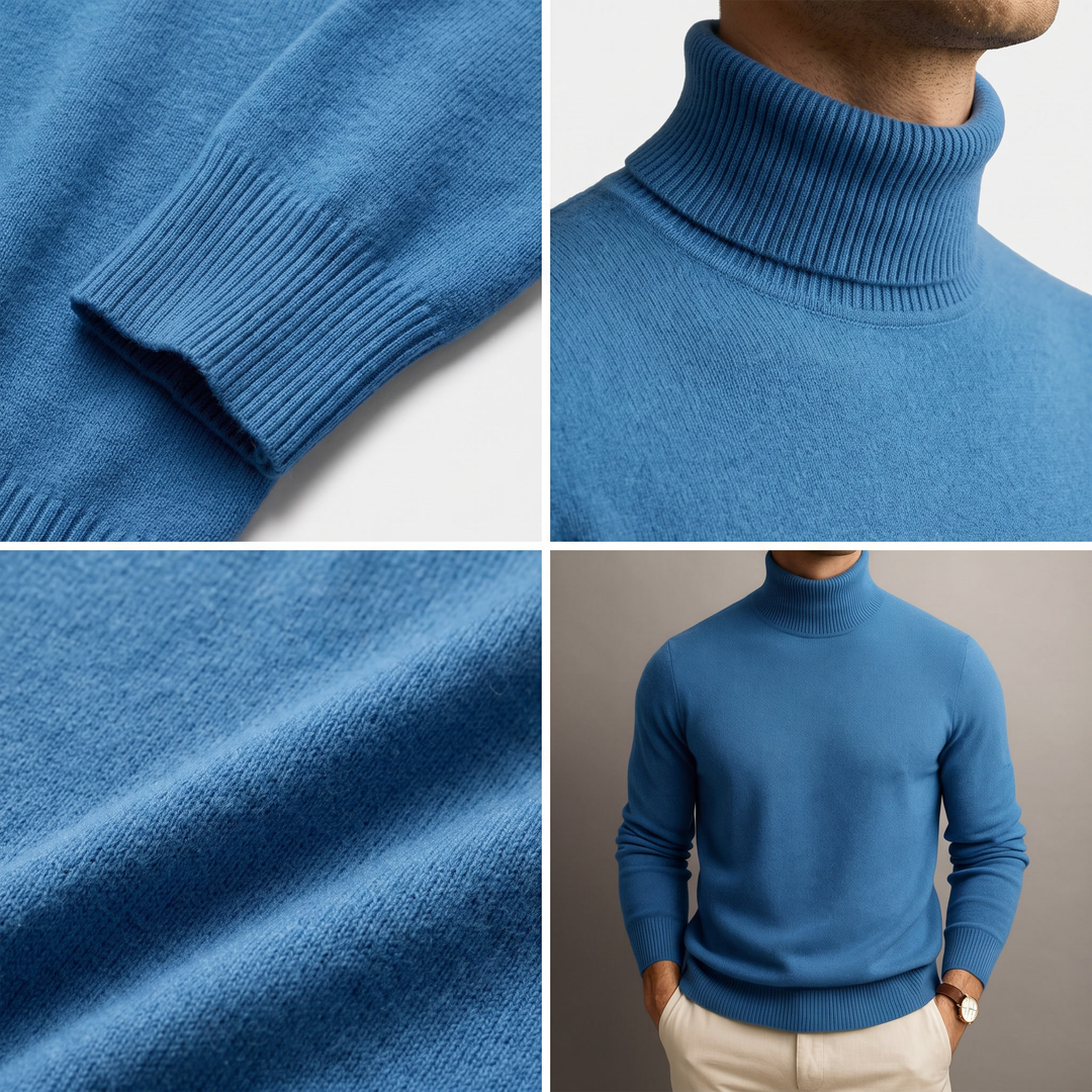 CARRINGTON CASHMERE TURTLENECK