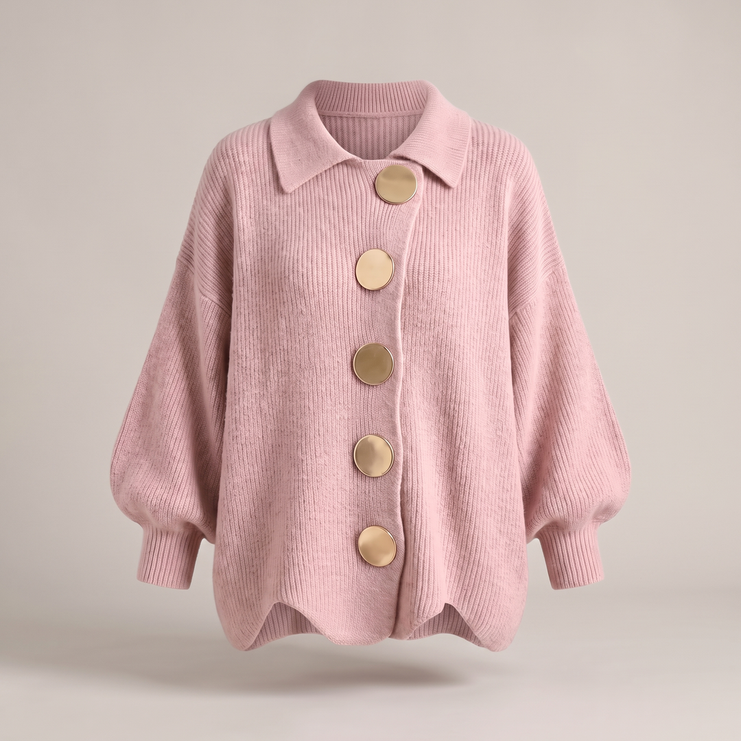 REFINED LAYER KNIT CARDIGAN