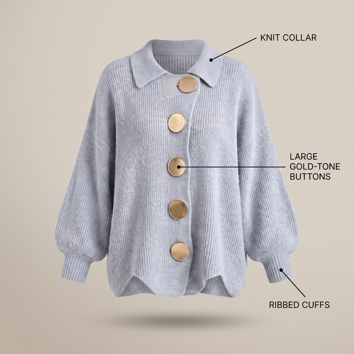REFINED LAYER KNIT CARDIGAN