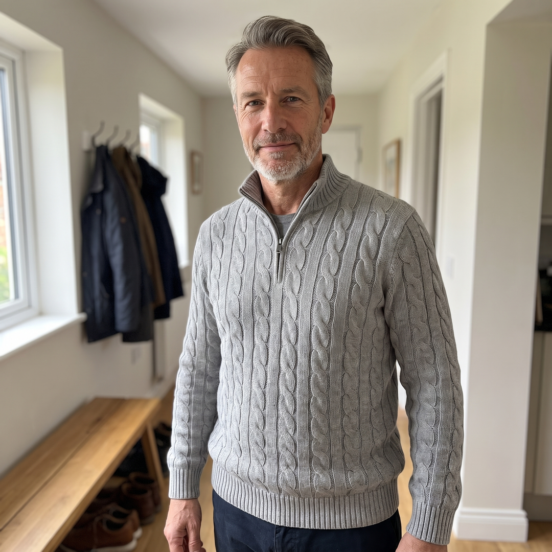 PREMIUM CABLE KNIT COMFORT JUMPER
