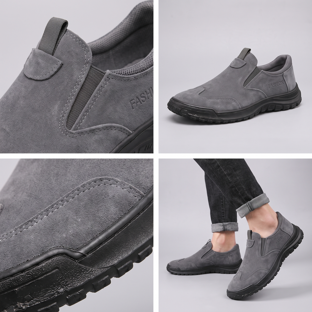 CUSHIONED WALKING SLIP-ONS