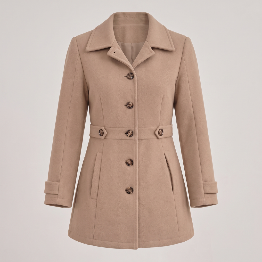SOPHISTICATED LONGLINE TAILORED COAT