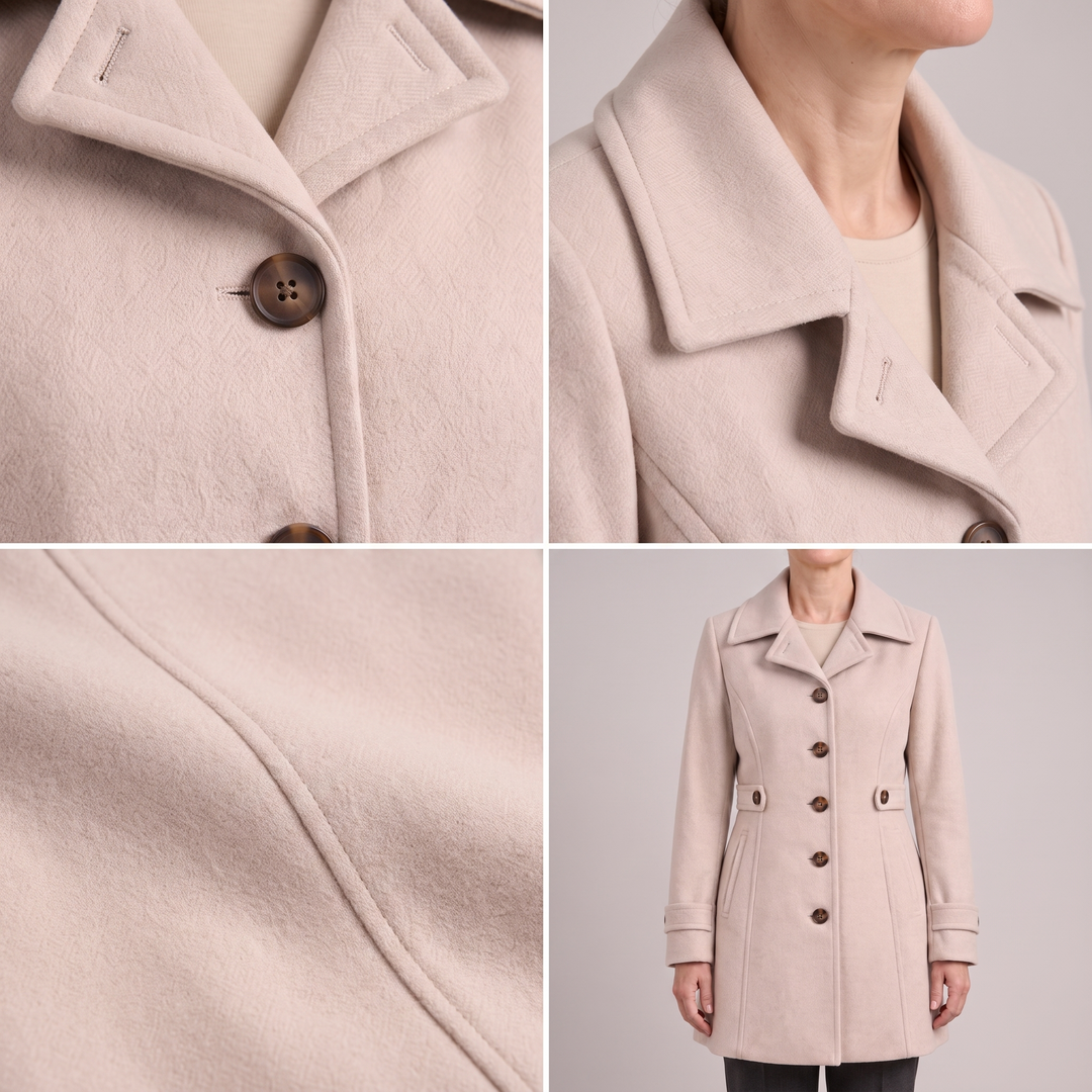 SOPHISTICATED LONGLINE TAILORED COAT
