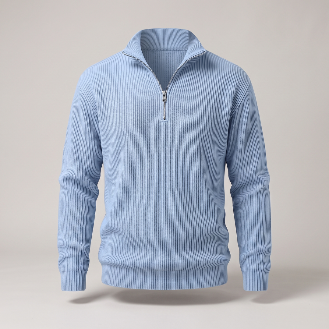 SMART CASUAL RIBBED JUMPER