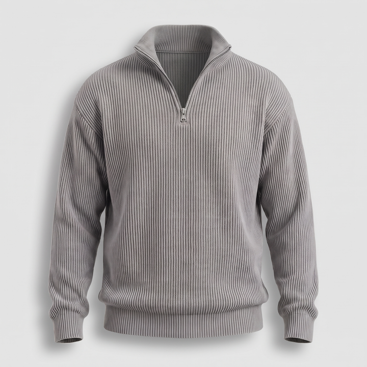 SMART CASUAL RIBBED JUMPER