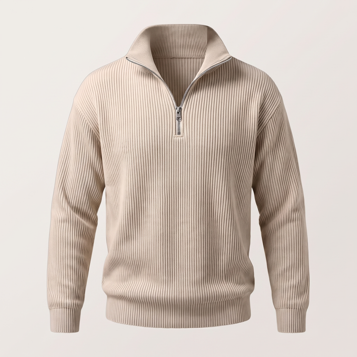 SMART CASUAL RIBBED JUMPER