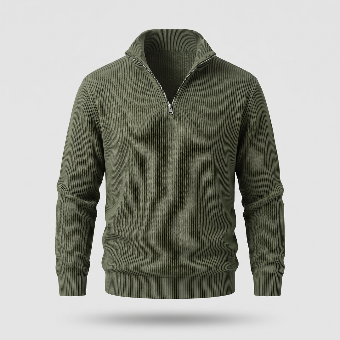 SMART CASUAL RIBBED JUMPER