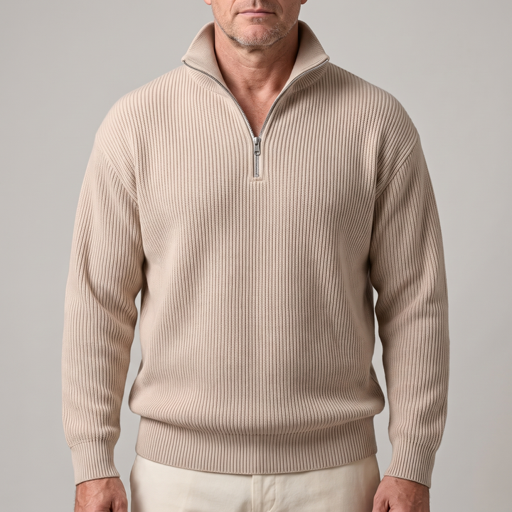 SMART CASUAL RIBBED JUMPER