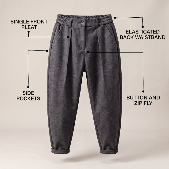 MODERN TAILORED JOGGER TROUSERS