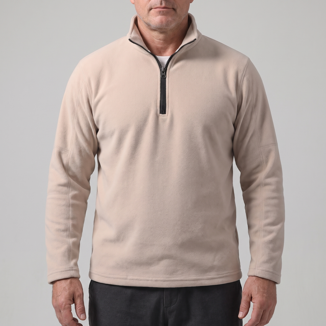 SMART STAND COLLAR SWEATSHIRT