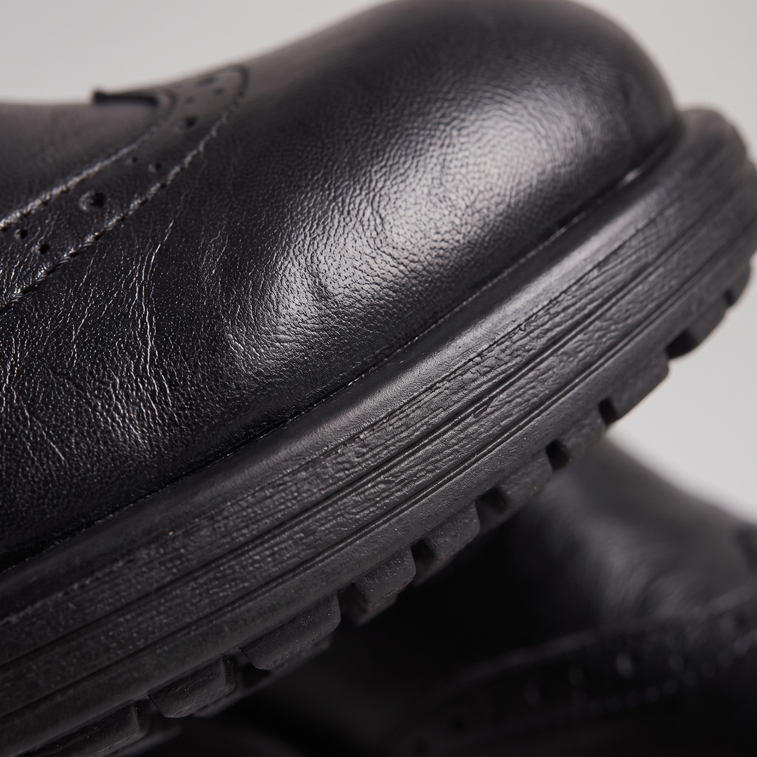 CLASSIC LEATHER BUCKLE LOAFERS