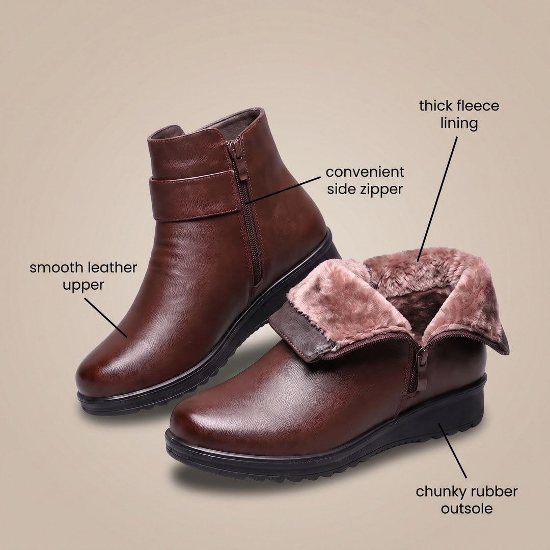 CLASSIC BUCKLE ANKLE BOOTS