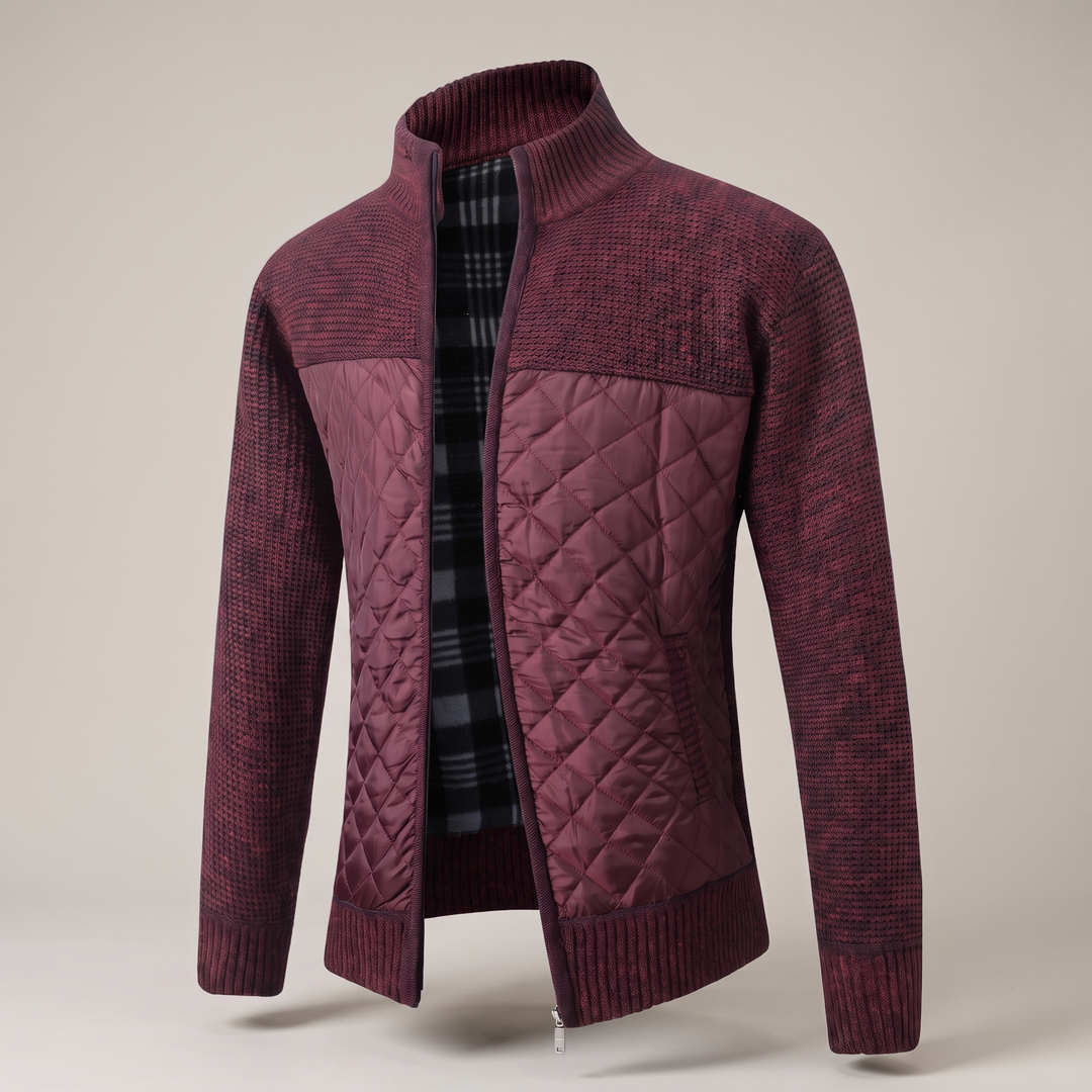 CLASSIC QUILTED KNIT JACKET
