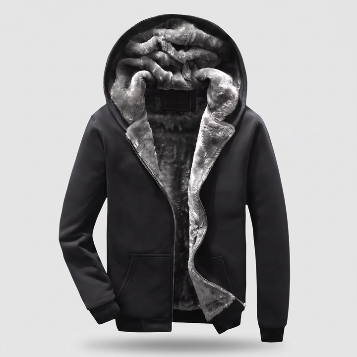 SHERPA LINED HOODED JACKET