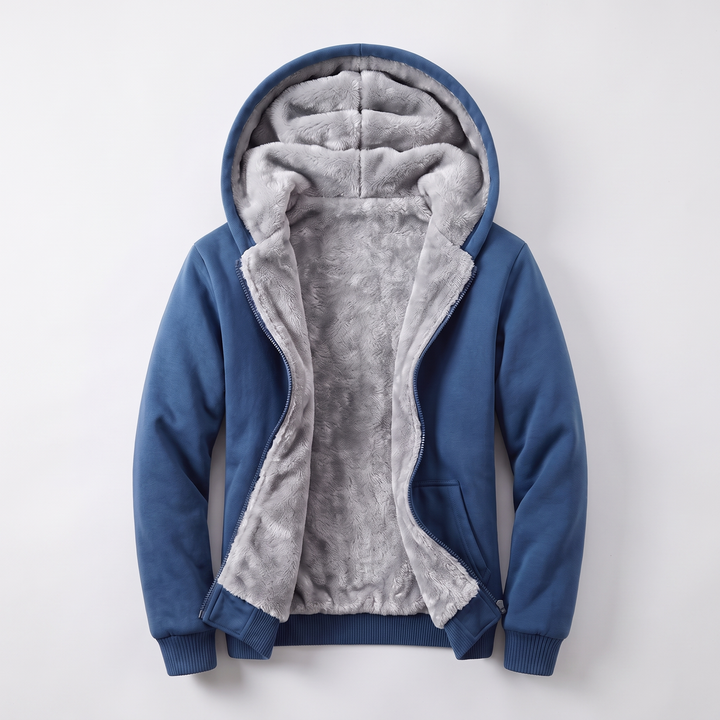 SHERPA LINED HOODED JACKET