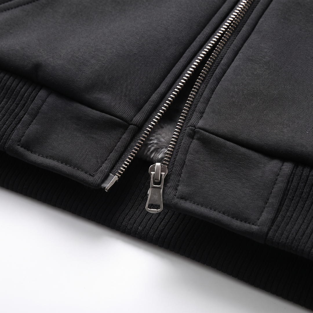 SHERPA LINED HOODED JACKET