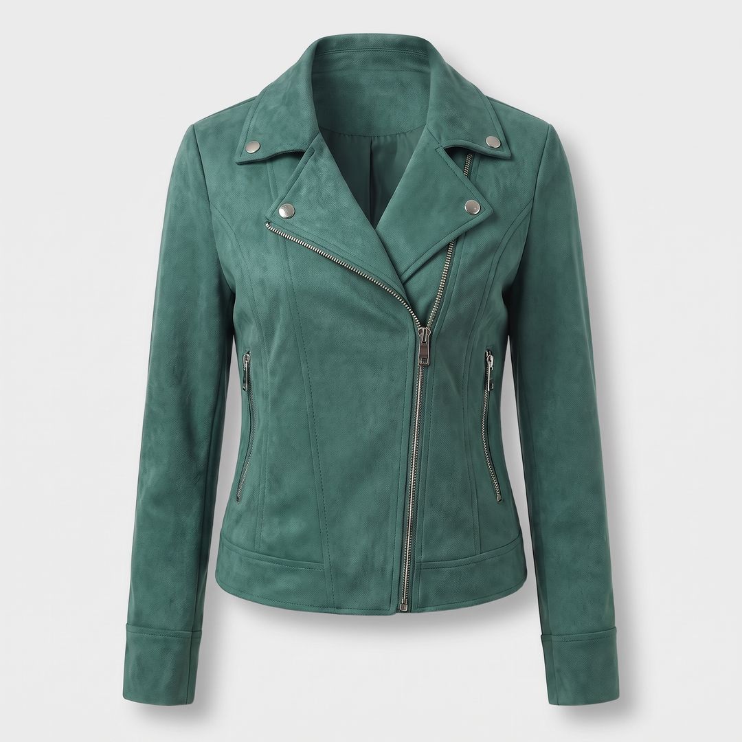 TAILORED ZIP FRONT JACKET