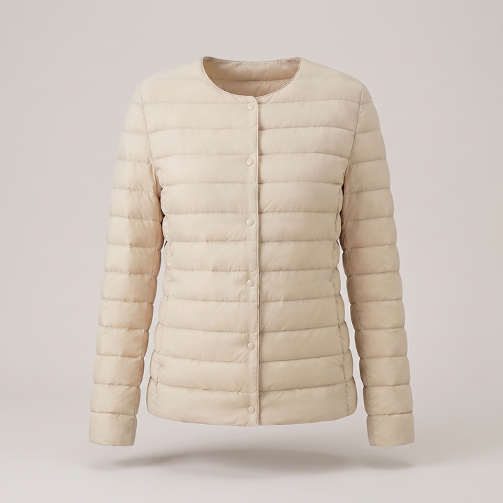 LIGHTWEIGHT QUILTED PUFFER JACKET