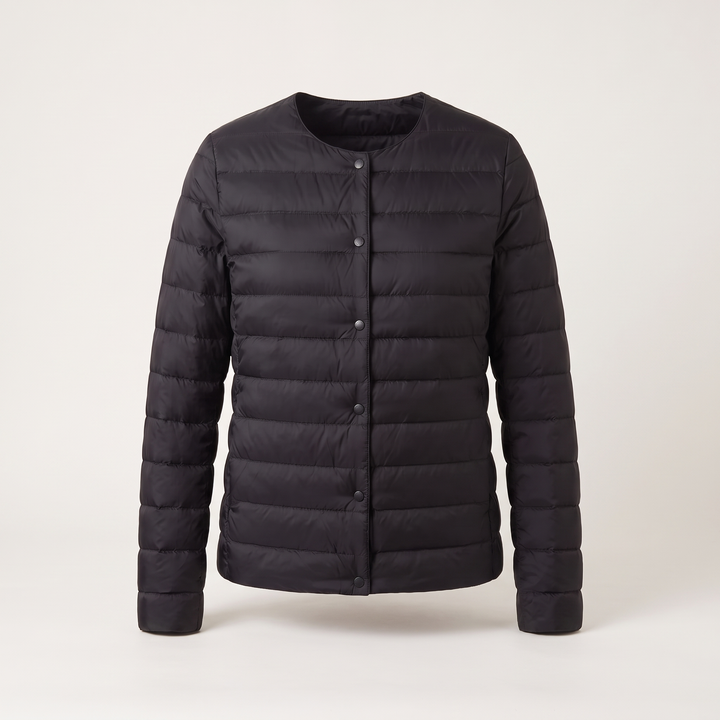 LIGHTWEIGHT QUILTED PUFFER JACKET