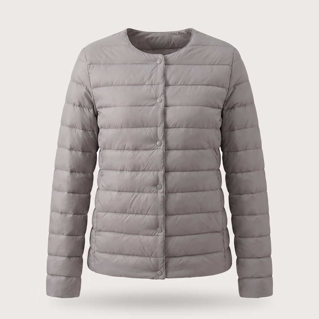 LIGHTWEIGHT QUILTED PUFFER JACKET