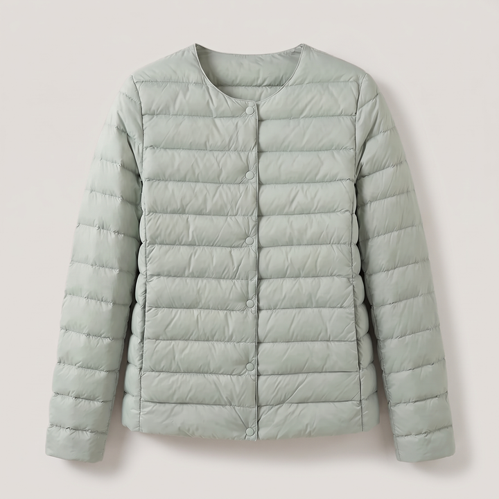 LIGHTWEIGHT QUILTED PUFFER JACKET