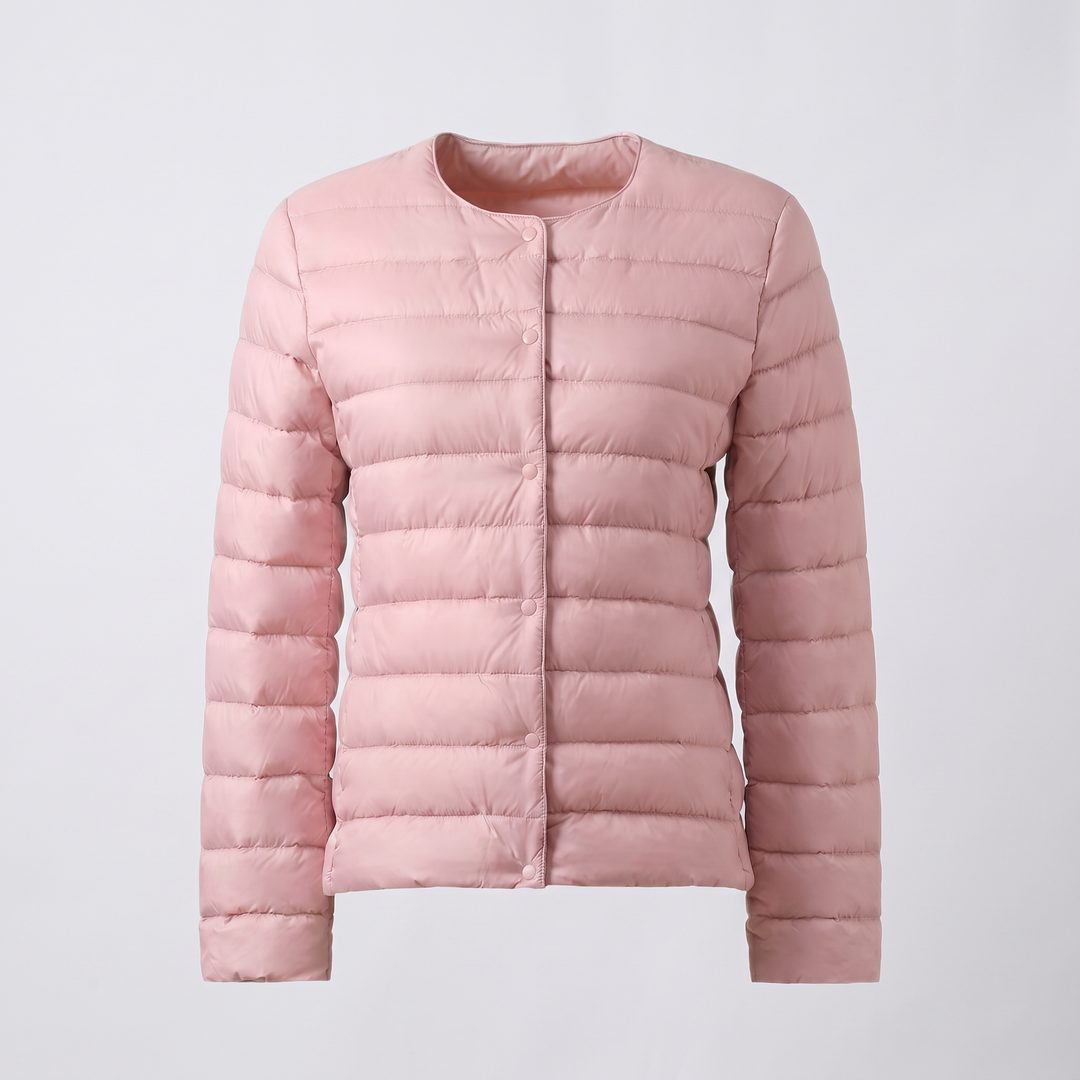 LIGHTWEIGHT QUILTED PUFFER JACKET